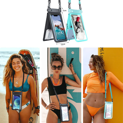 Smart Choice Two Pak Waterproof Transparent Pouches With Style And Practicality Vista Shops