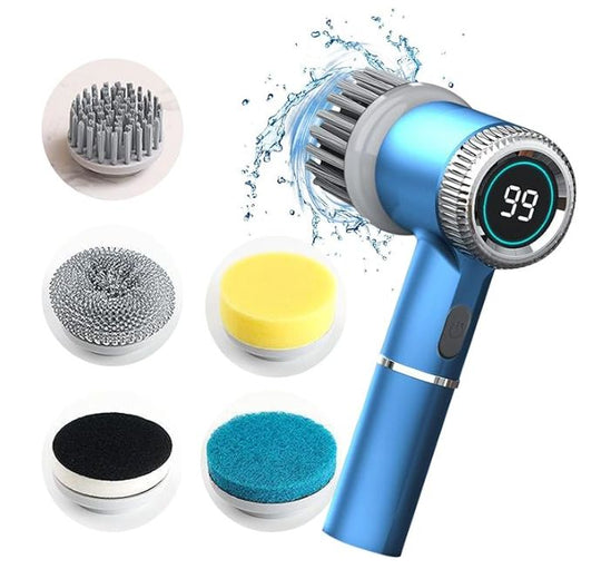 Spin And Scrub Mate Multi-functional Household Cordless Cleaning Brush Vista Shops