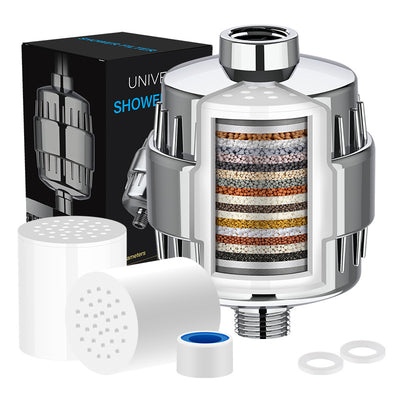 Pristine Oasis Universal Multi-Layer Shower Filter+Head
