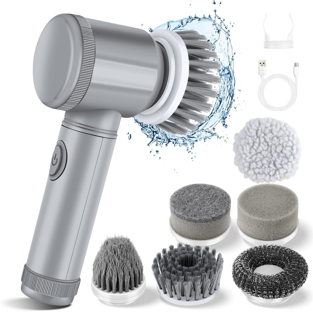 EcoSpin Pro Cleaner Rechargeable Multipurpose Electric Kitchen and Bath Scrubber