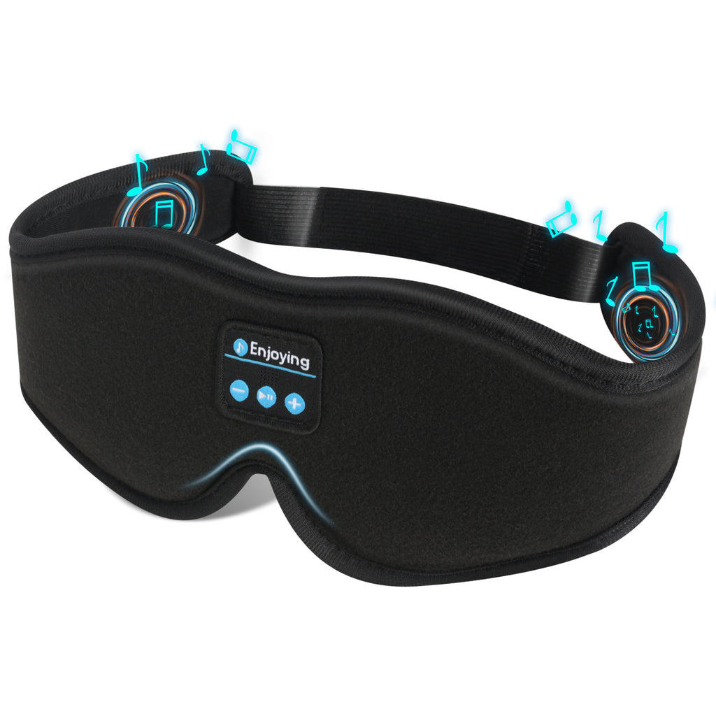 Cloud Nine 3D Stereo Wireless Eye Mask with Contoured Memory Foam